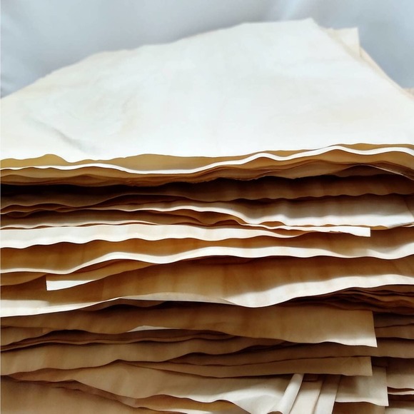 25 Tea Stained 11"x17" Dyed Papers, Hand Dyed Papers, Junk Journal Supply - Picture 1 of 10